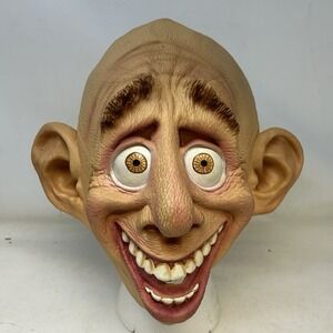 Don Post Studios Rubber Latex Mask The Goof Vintage 2000 Halloween‎ Costume